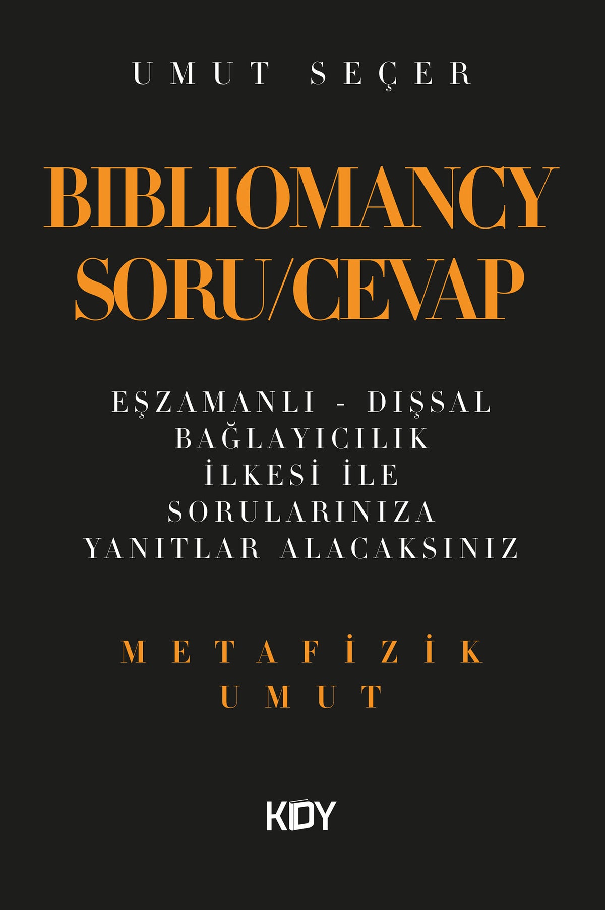 Bibliomancy Soru/Cevap - Umut Seçer kitap kapağı