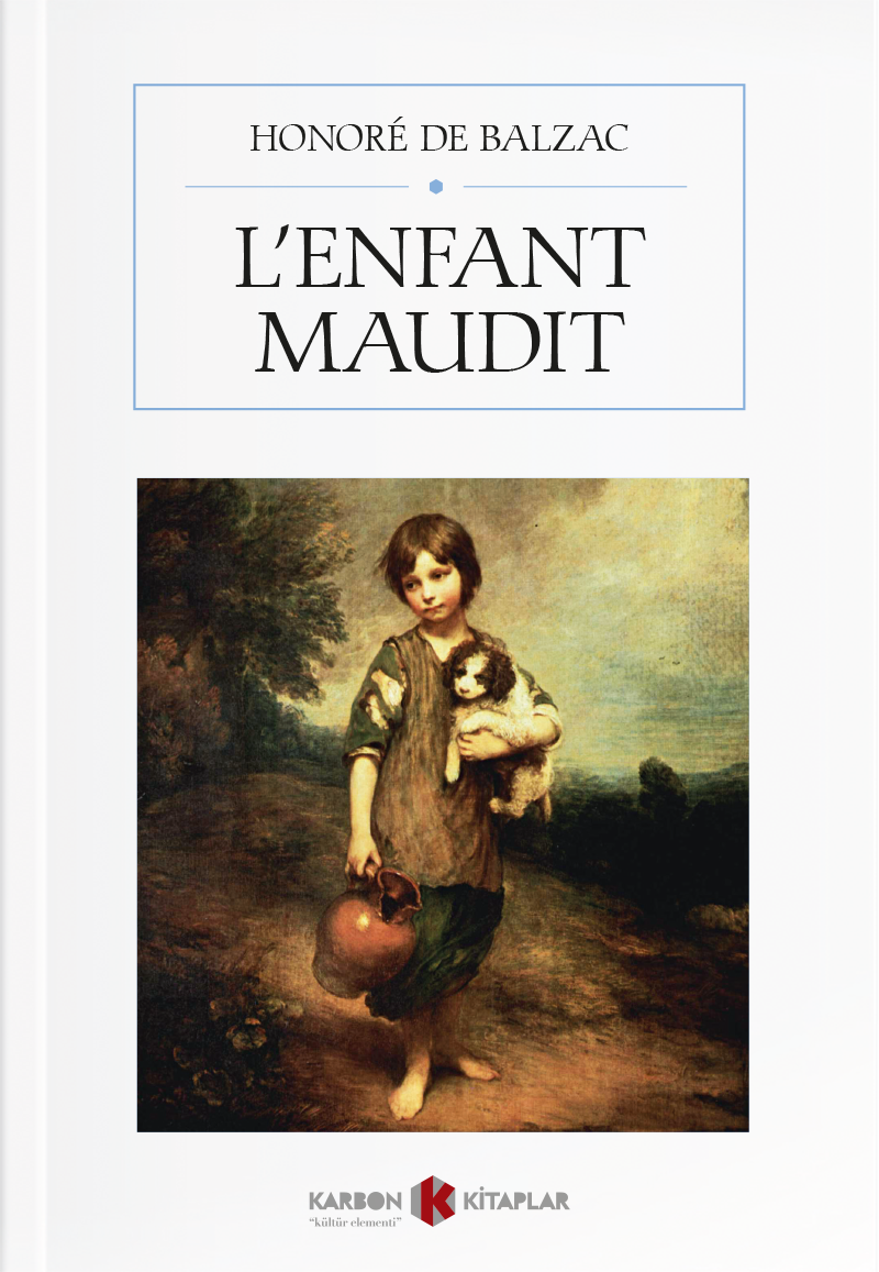 L'enfant Maudit - Honore de Balzac kitap kapağı
