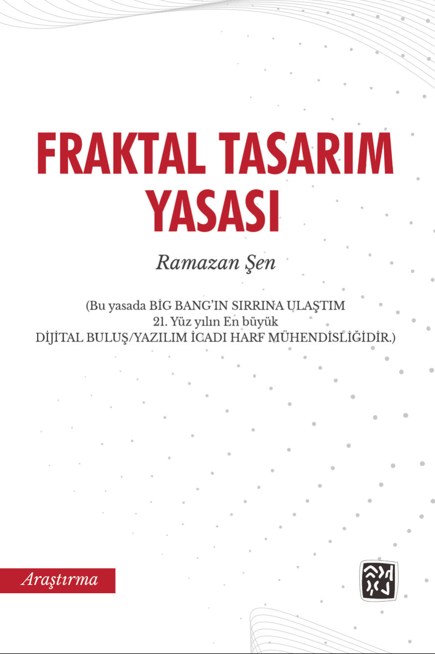 Fraktal Tasarım Yasası - Ramazan Şen kitap kapağı