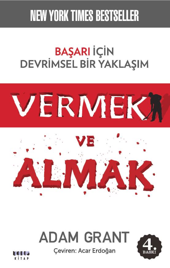 Vermek ve Almak - Adam Grant kitap kapağı