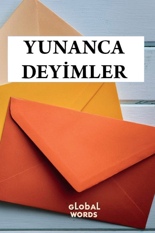 Yunanca Deyimler - Kolektif kitap kapağı