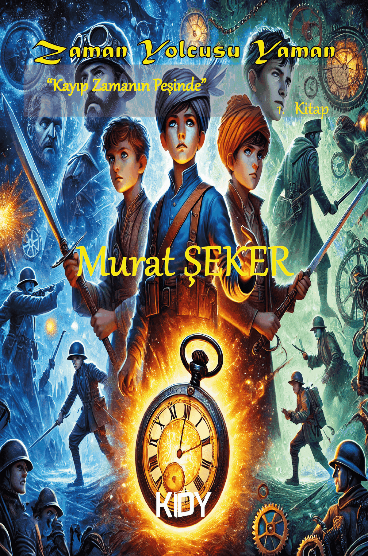 Zaman Yolcusu Yaman 1. Kitap - Murat Seçer kitap kapağı