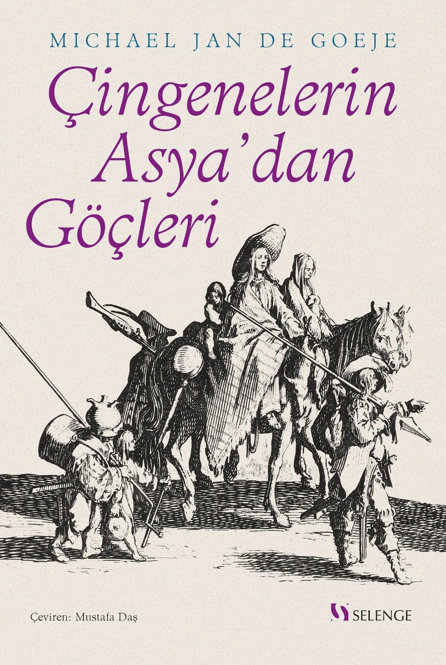 Çingenelerin Asya'dan Göçleri - Michael Jan de Goeje kitap kapağı