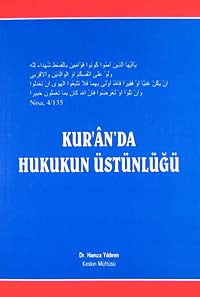 Kur'an'da Hukukun Üstünlüğü / 10-B-3 - Dr. Hamza Yıldırım kitap kapağı