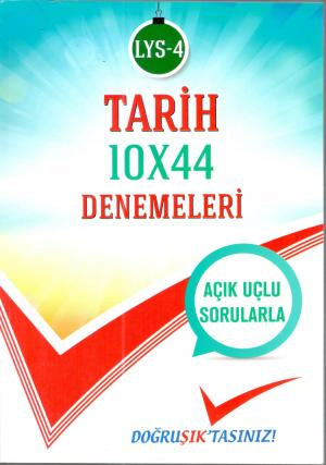 LYS 4 Tarih 10x44 Denemeleri - Kolektif kitap kapağı