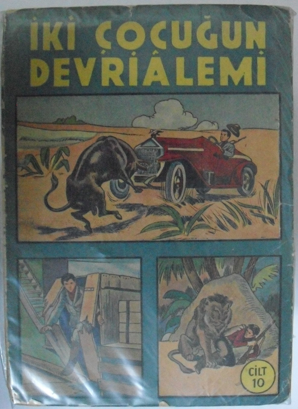 İki Çocuğun Devrialemi -10 (12-G-31 ) - Jean de la Hire kitap kapağı