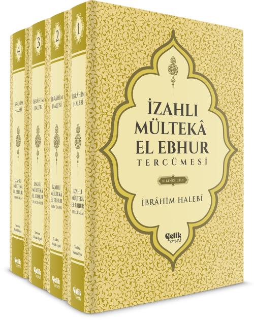 İzahlı Mülteka El Ebhur Tercümesi ( 4 Cilt Takım ) - İbrahim Halebi kitap kapağı