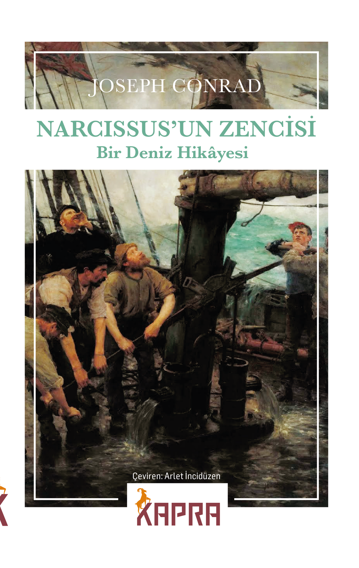 Narcissus'un Zencisi - Joseph Conrad kitap kapağı