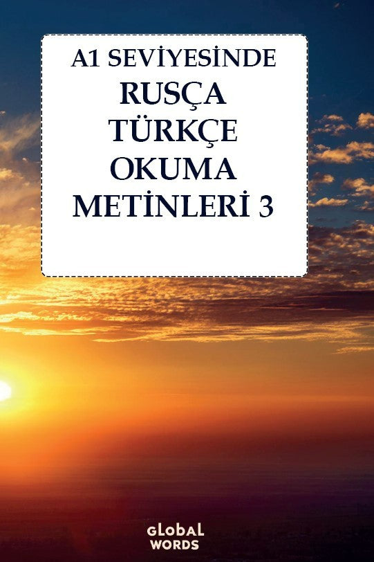 A1 Seviyesinde Rusça-Türkçe Okuma Metinleri 3 - Kolektif kitap kapağı