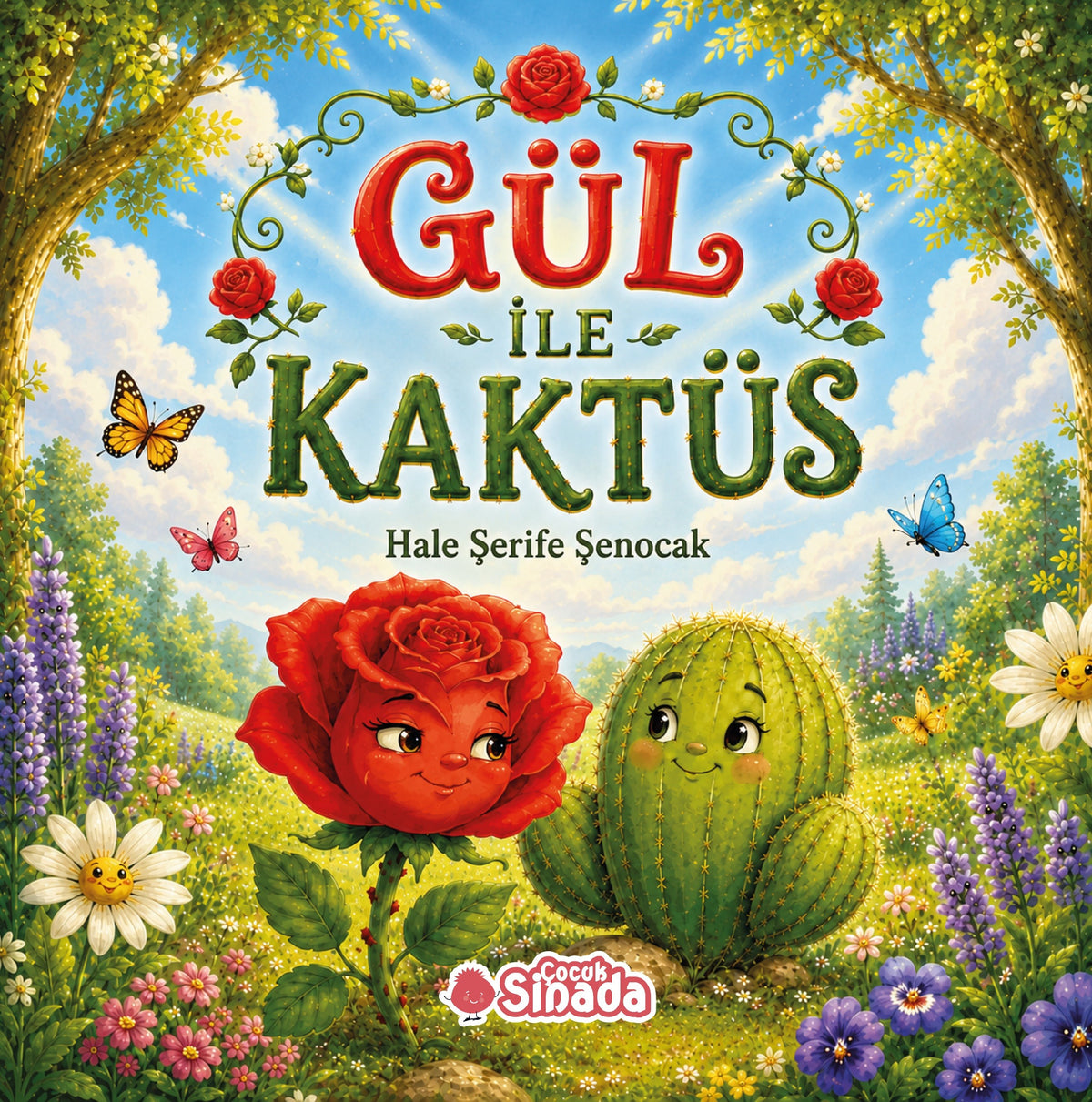 Gül İle Kaktüs - Hale Şerife Şenocak kitap kapağı