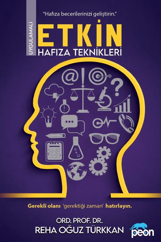 Etkin Hafıza Teknikleri - Ord.Prof.Dr. Reha Oğuz Türkkan kitap kapağı