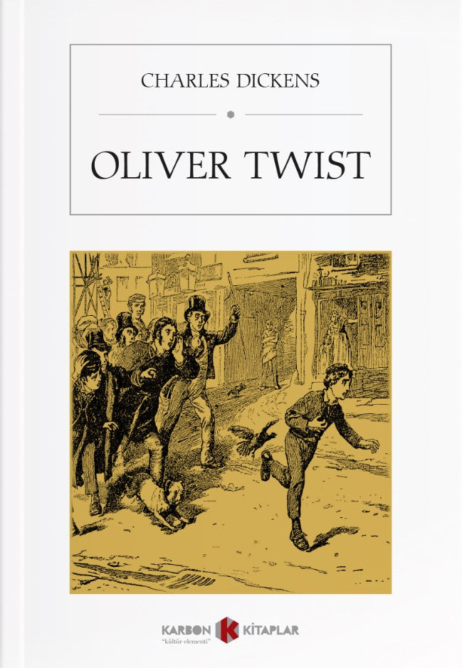 Oliver Twist (İngilizce) - Charles Dickens kitap kapağı