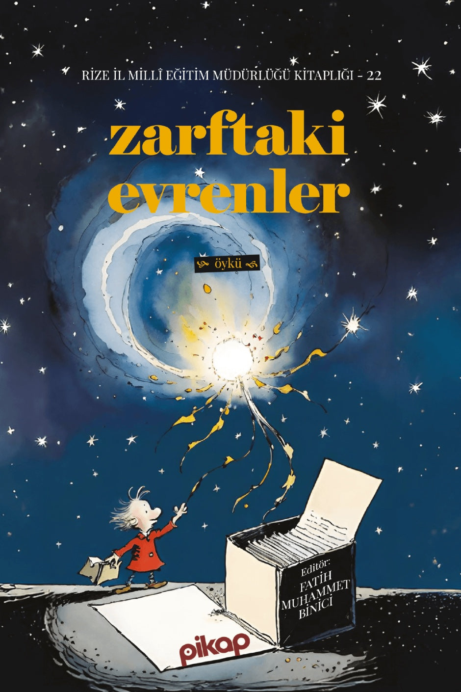 Zarftaki Evrenler - Fatih Muhammet Binici kitap kapağı