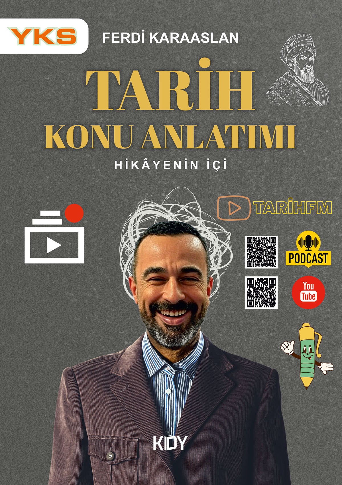 Tarih FM Konu Kitabı - Ferdi Karaaslan kitap kapağı