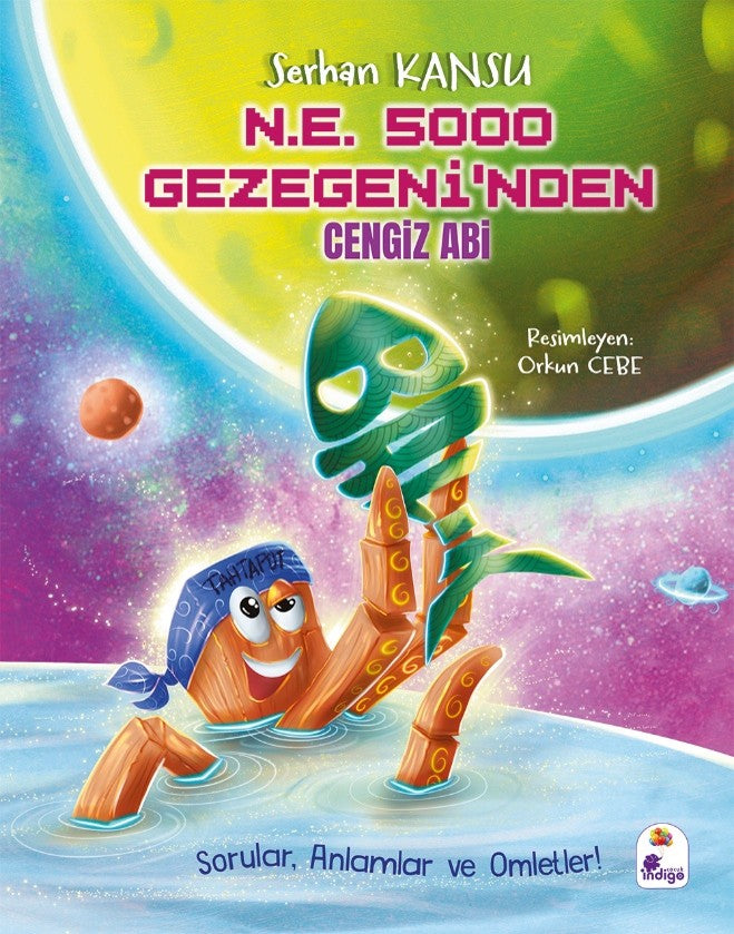 N.E. 5000 Gezegeni'nden Cengiz Abi - Serhan Kansu kitap kapağı