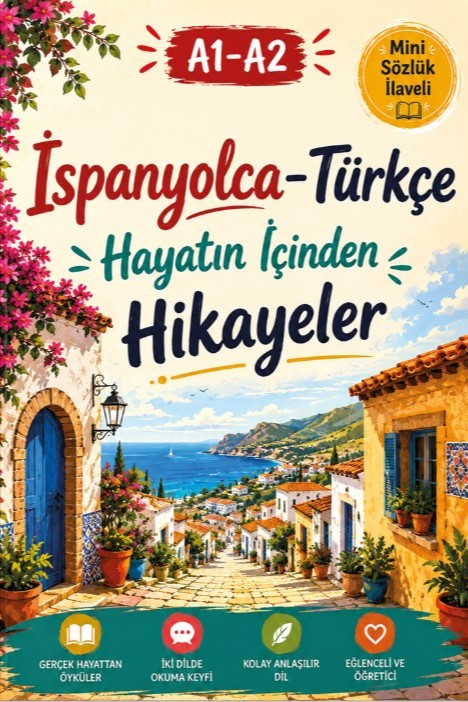 A1-A2 İspanyolca-Türkçe Hayatın İçinden Hikayeler - Kolektif kitap kapağı