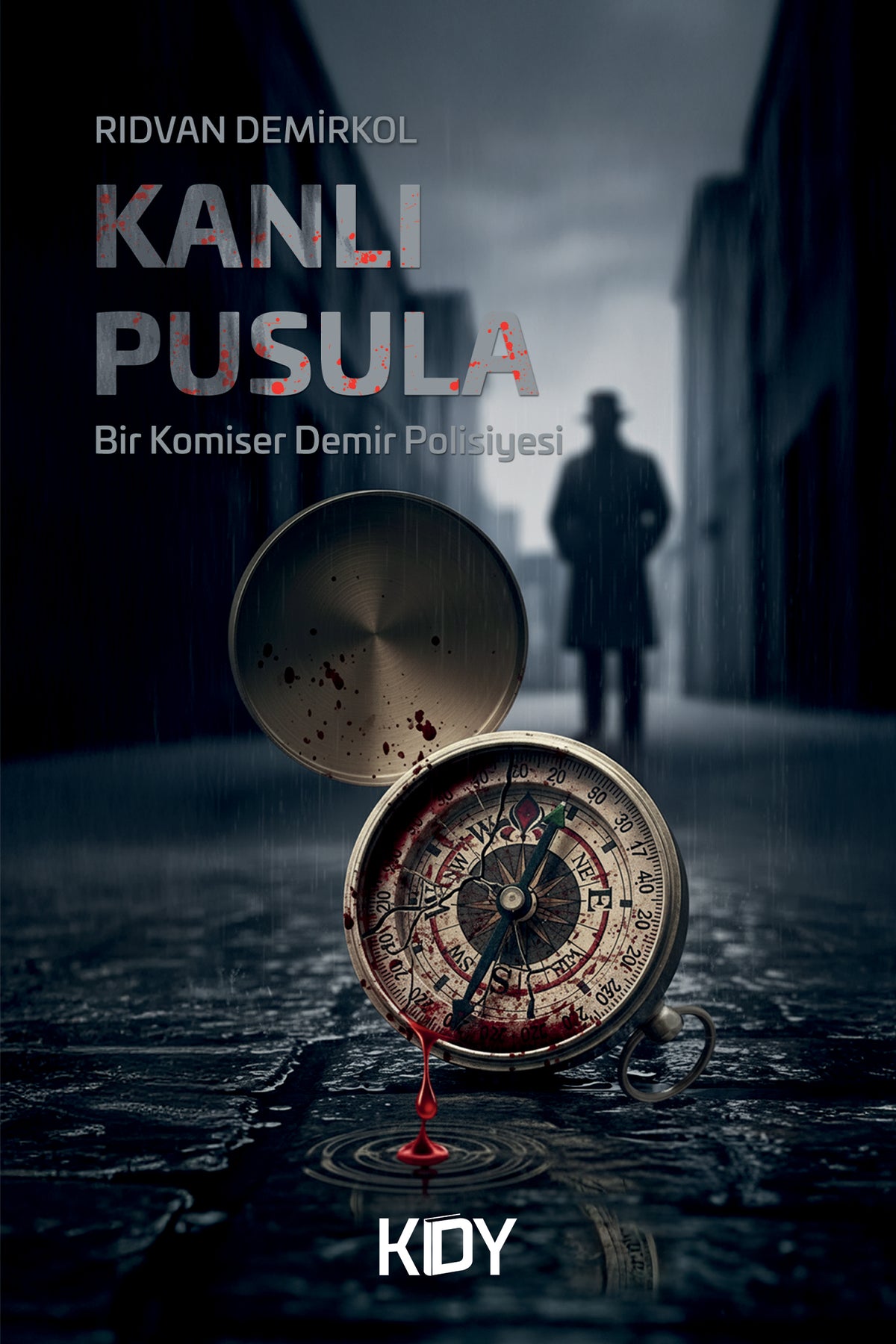 Kanlı Pusula - Rıdvan Demirkol kitap kapağı