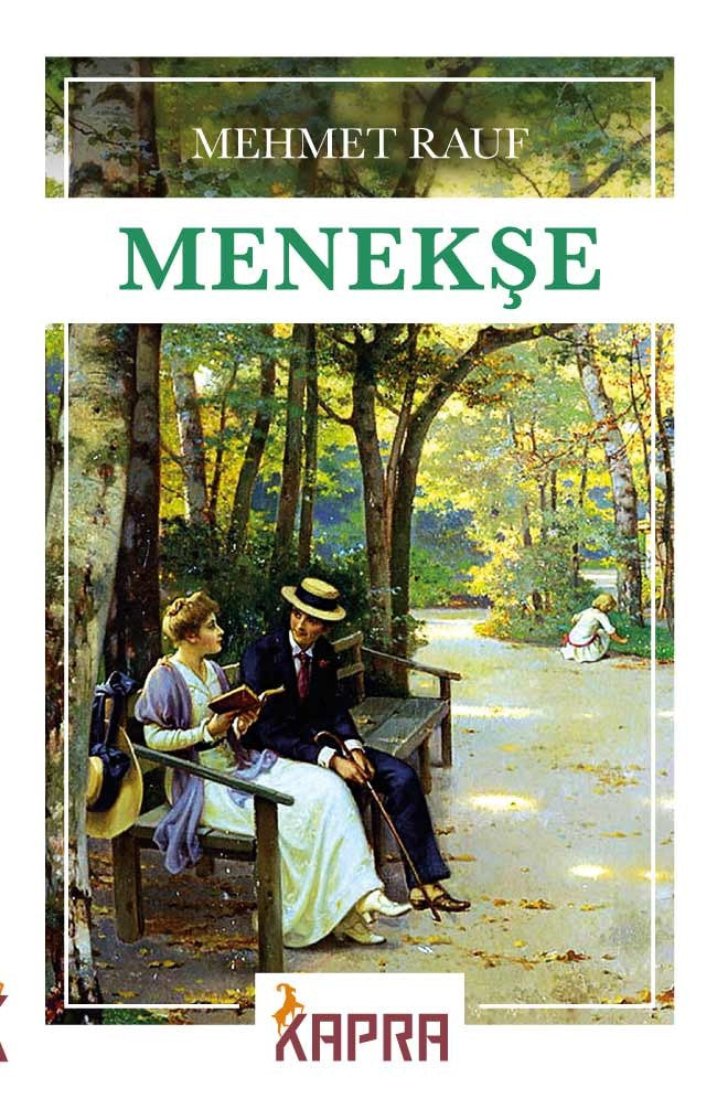 Menekşe - Mehmed Rauf kitap kapağı