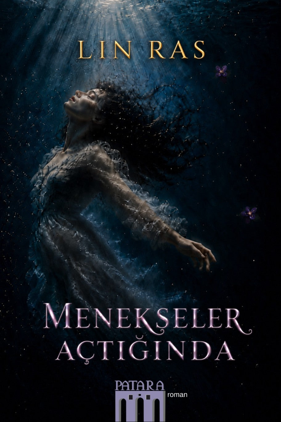 Menekşeler Açtığında - Lin Ras kitap kapağı