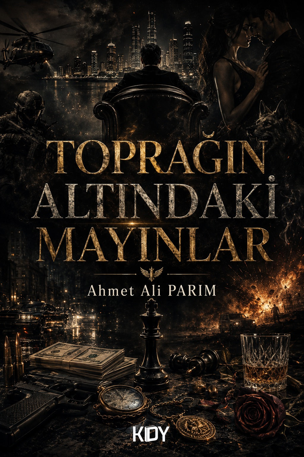 Toprağın Altındaki Mayınlar - Ahmet Ali Parım kitap kapağı