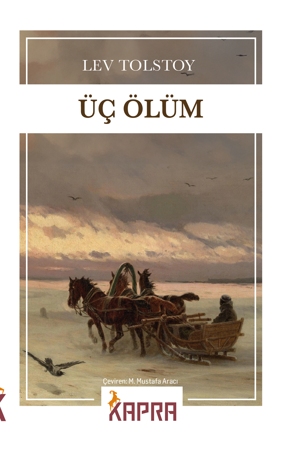 Üç Ölüm - Lev N. Tolstoy kitap kapağı