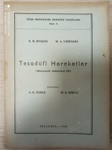 Tesadüfî Hareketler (12-G-2 ) - Eduard Uspenski kitap kapağı