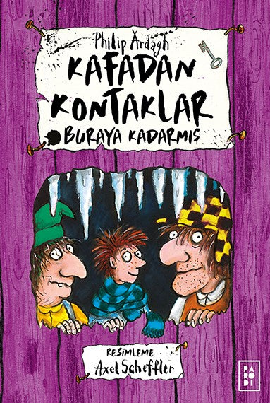 Buraya Kadarmış - Kafadan Kontaklar - Philip Ardagh - Parodi Yayınları - Philip Ardagh kitap kapağı