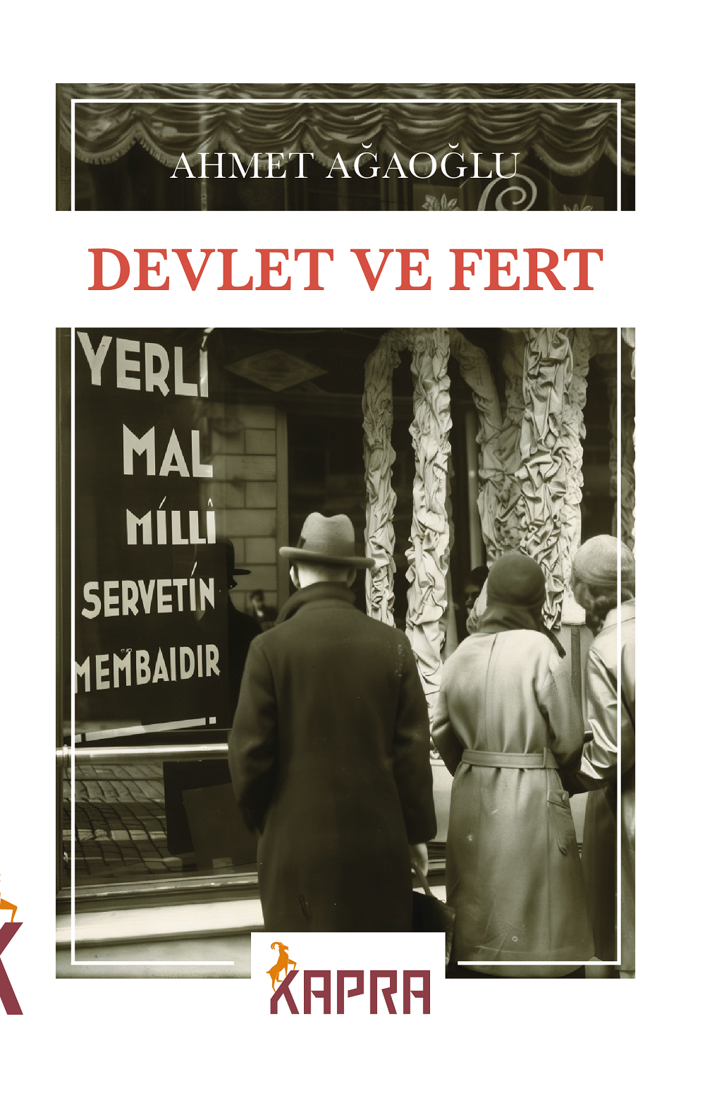 Devlet ve Fert - Ahmet Ağaoğlu kitap kapağı