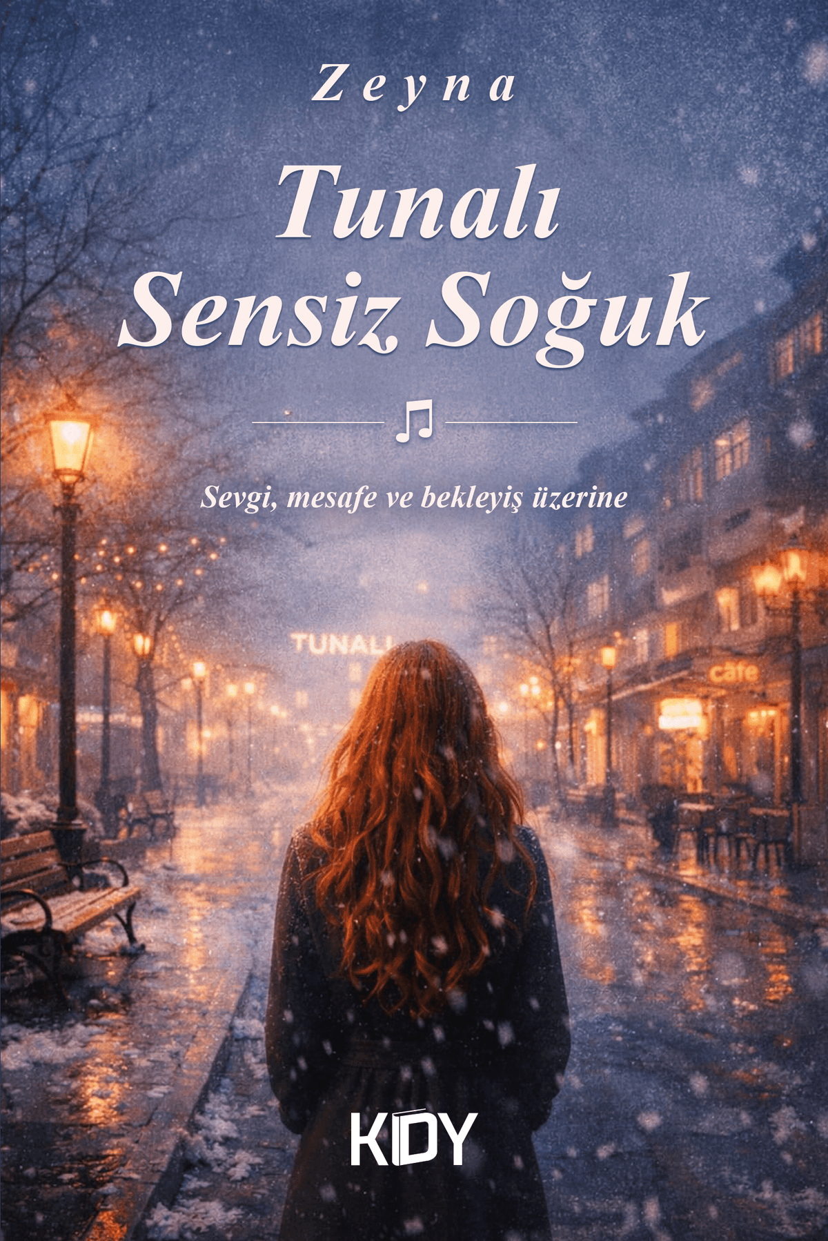 Tunalı Sensiz Soğuk - Zeyna kitap kapağı