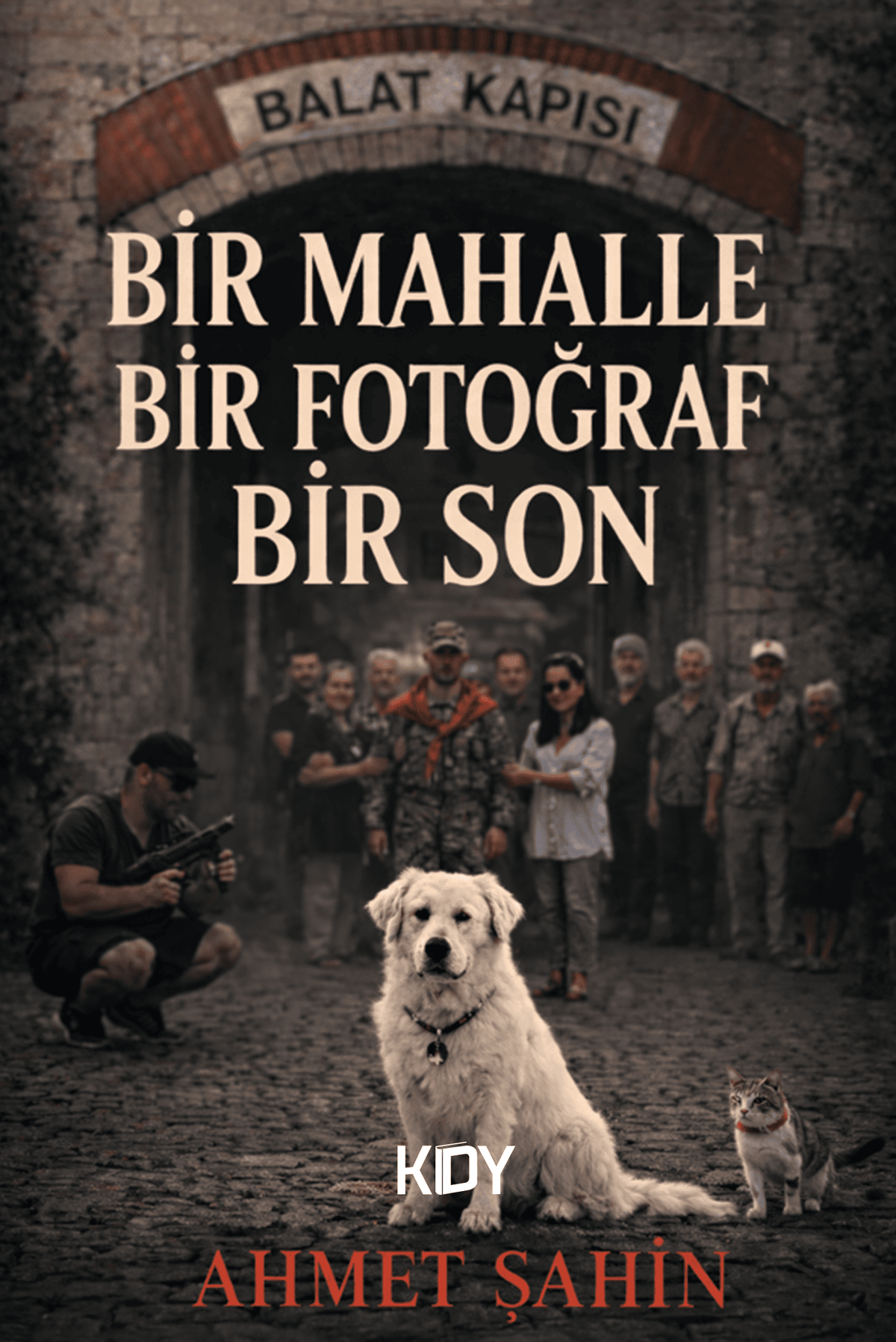 Bir Mahalle Bir Fotoğraf Bir Son - Ahmet Şahin kitap kapağı