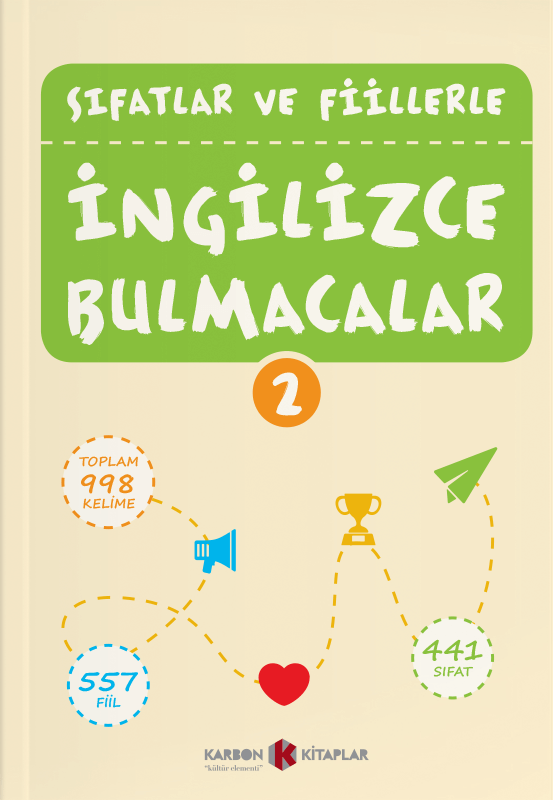 Sıfatlar ve Fiillerle İngilizce Bulmacalar - 2 - Alev Yıldırım kitap kapağı
