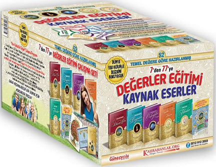 Değerler Eğitim Seti - Kaynak Eserler - Kolektif kitap kapağı