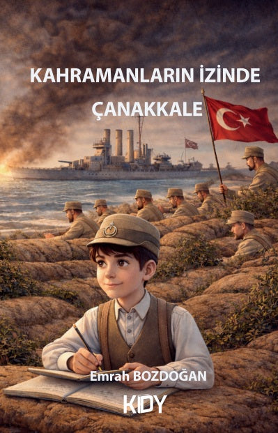 Kahramanların İzinde Çanakkale - Emrah Bozdoğan kitap kapağı