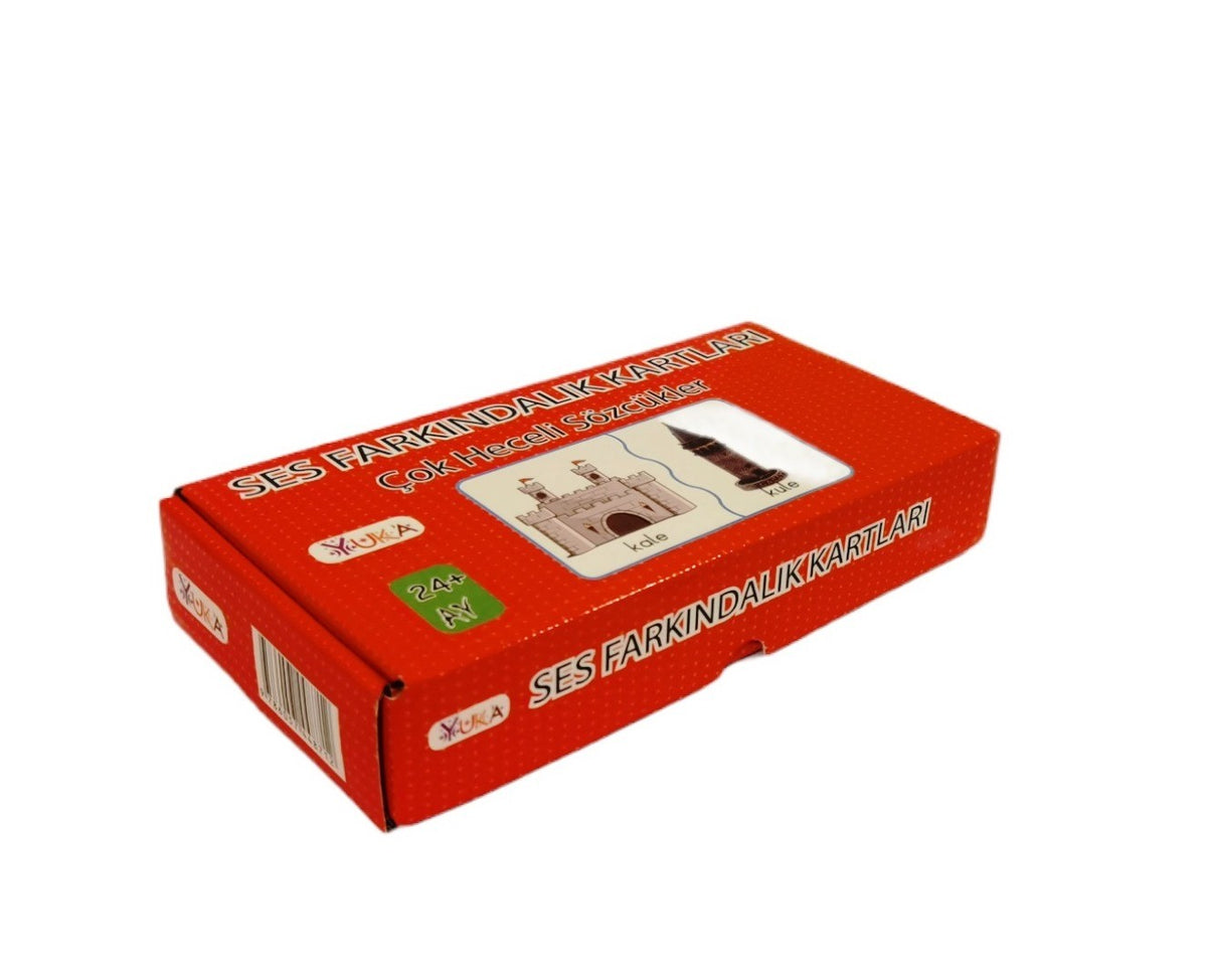 Ses Farkındalık Kartları / Çok Heceli Sözcükler - Kolektif kitap kapağı