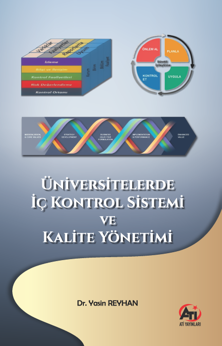 Üniversitelerde İç Kontrol Sistemi ve Kalite Yönetim - Yasin Reyhan kitap kapağı