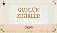 Günlük Zikirler (Kartela) kitap kapağı