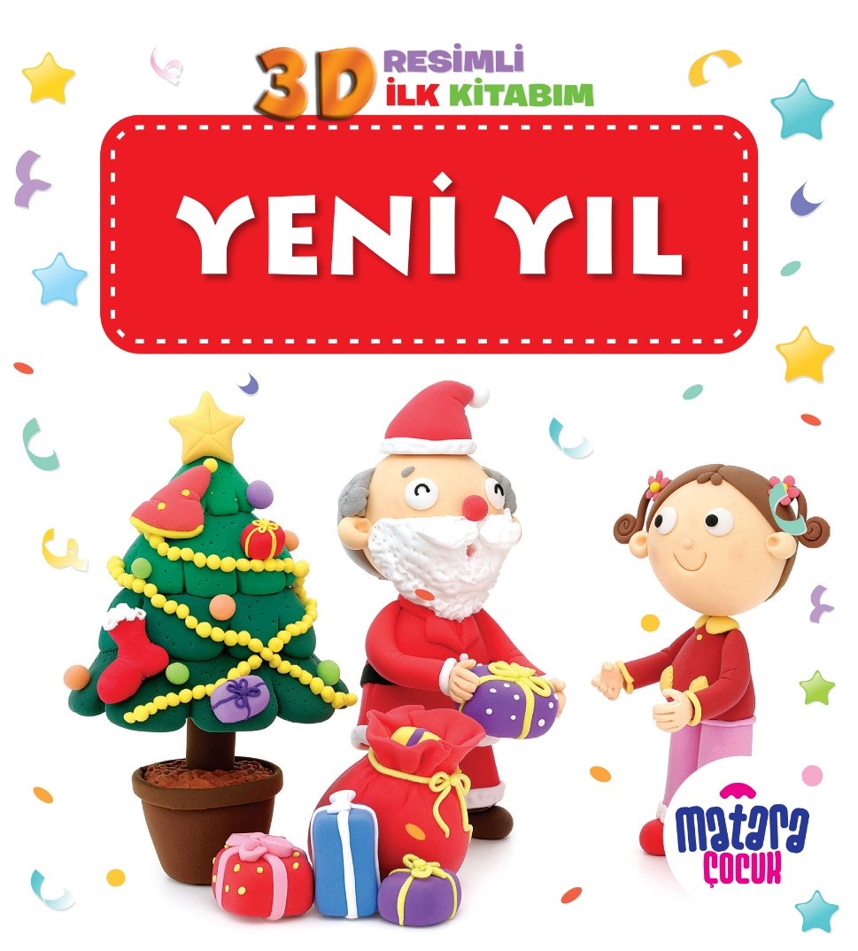 3D Resimli İlk Kitabım – Yeni Yıl - Kolektif kitap kapağı