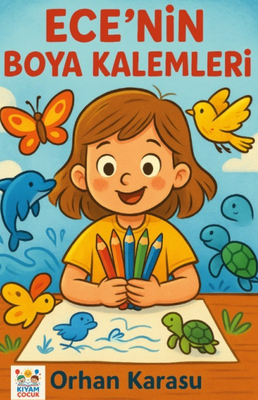 Ece'nin Boya Kalemleri - Orhan Karasu kitap kapağı