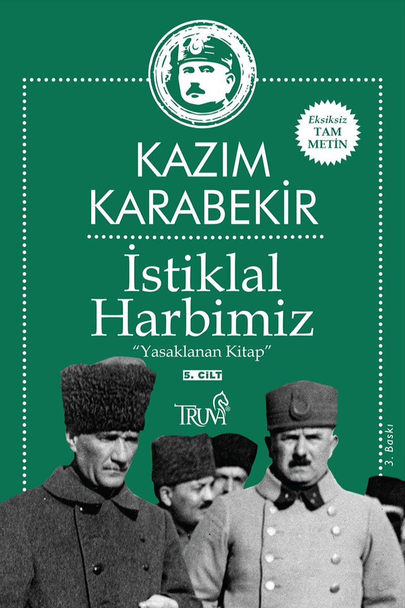 İstiklal Harbimiz (5. Cilt) Yasaklanan Kitap - Kazım Karabekir kitap kapağı