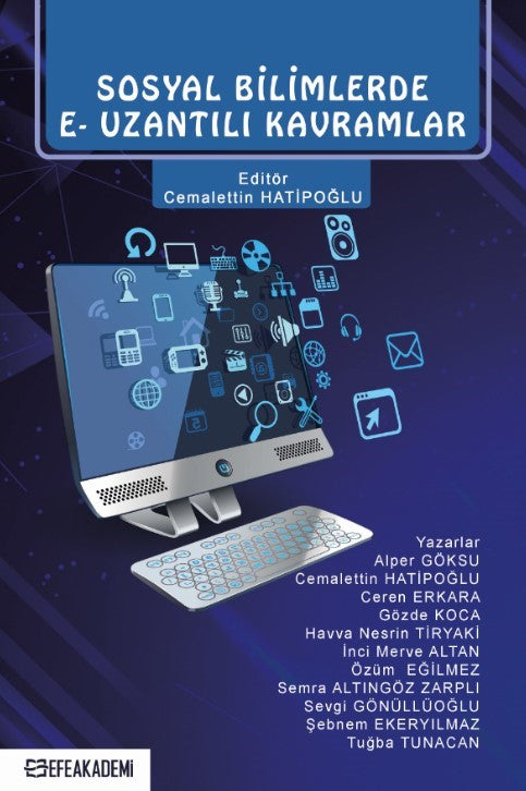Sosyal Bilimlerde E- Uzantılı Kavramlar - Kolektif kitap kapağı