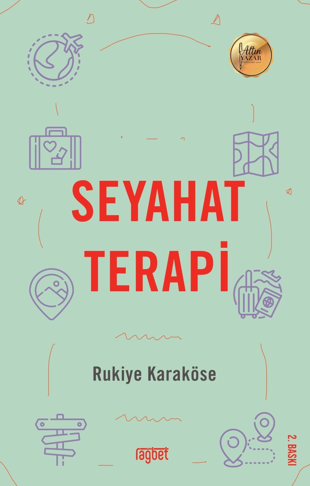Seyahat Terapi - Rukiye Karaköse kitap kapağı