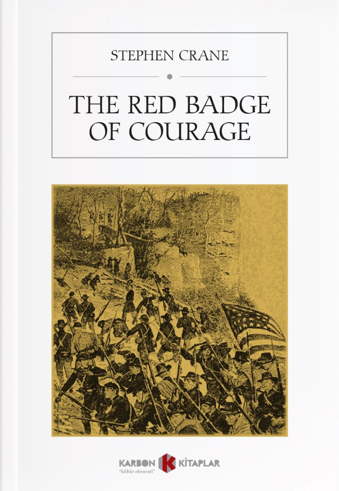 The Red Badge of Courage - Stephen Crane kitap kapağı