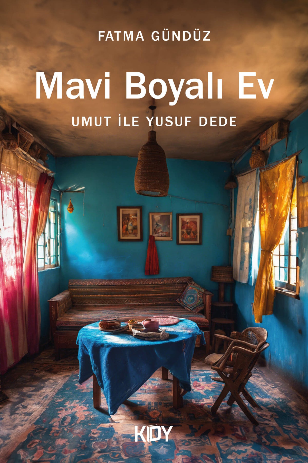 Mavi Boyalı Ev - Fatma Gündüz kitap kapağı