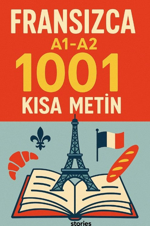 A1-A2 Fransızca 1001 Kısa Metin - Kolektif kitap kapağı
