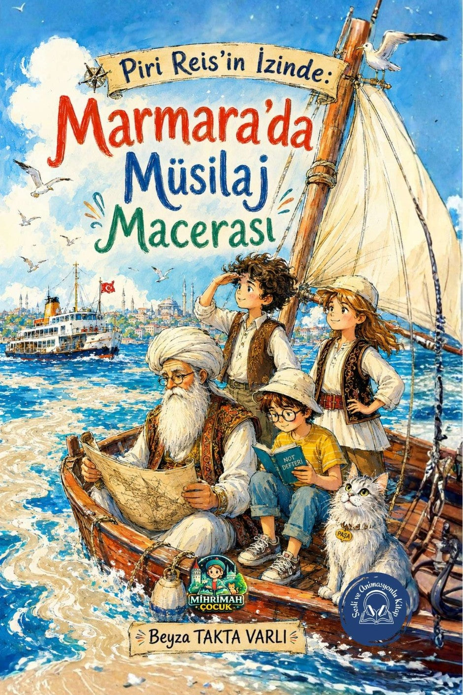 Piri Reis'in İzinde: Marmara'da Müsilaj Macerası - Beyza Takta Varlı kitap kapağı