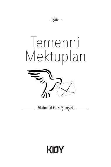 Temenni Mektupları - Mahmut Gazi Şimşek kitap kapağı