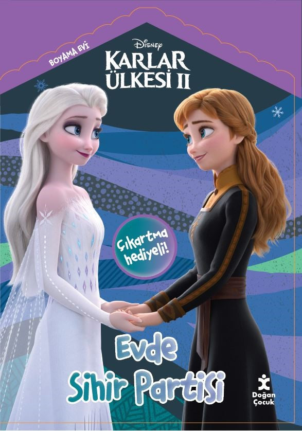 Disney Karlar Ülkesi 2 / Boyama Evi Evde Sihir Partisi - Kolektif kitap kapağı
