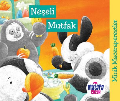 Minik Maceraperestler – Neşeli Mutfak - Kolektif kitap kapağı