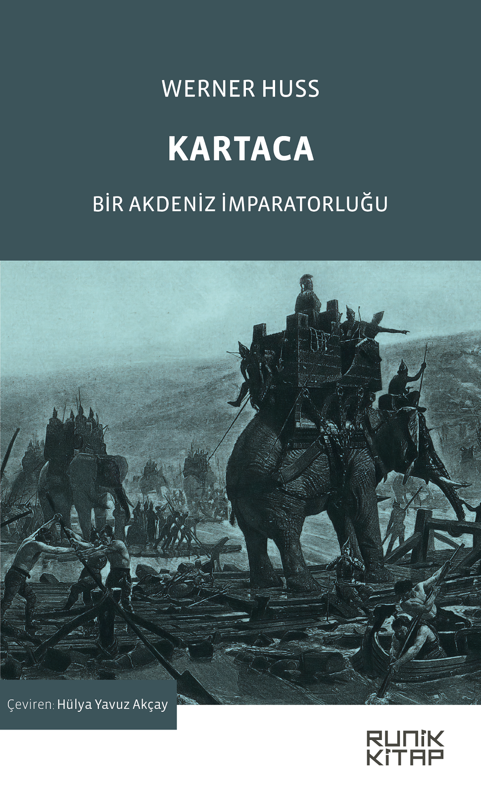 Kartaca Bir Akdeniz İmparatorluğu - Werner Huss kitap kapağı