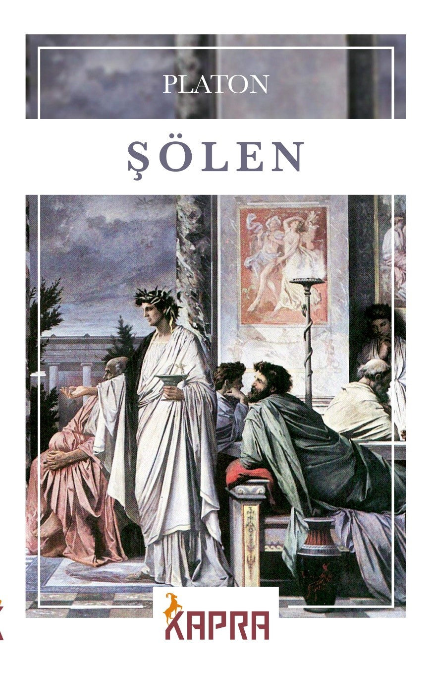 Şölen - Platon (Eflatun) kitap kapağı